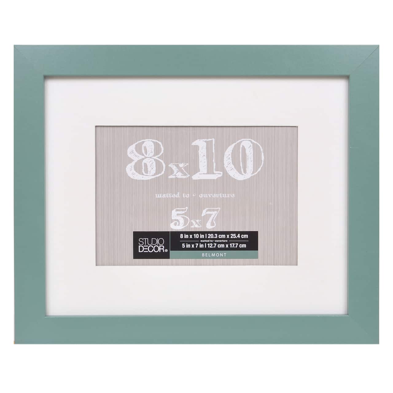 Green Matted Frame, Belmont By Studio D&#xE9;cor&#xAE; 